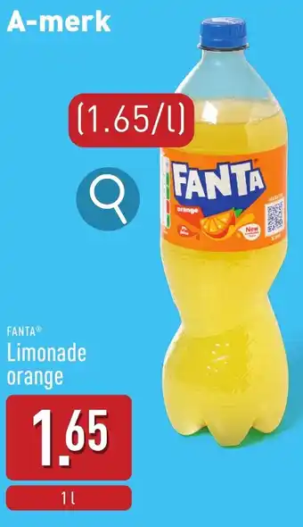 ALDI Fanta limonade orange aanbieding