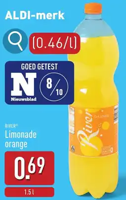 ALDI River limonade orange aanbieding