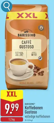 ALDI Barissimo koffiebonen gustoso aanbieding