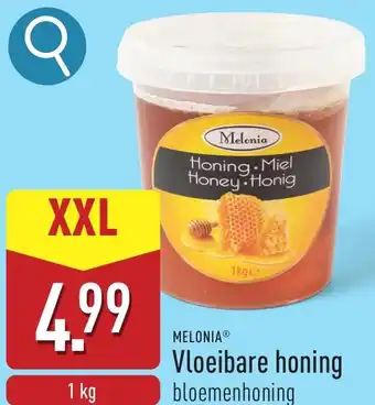 ALDI Melonia vloeibare honing bloemenhoning aanbieding