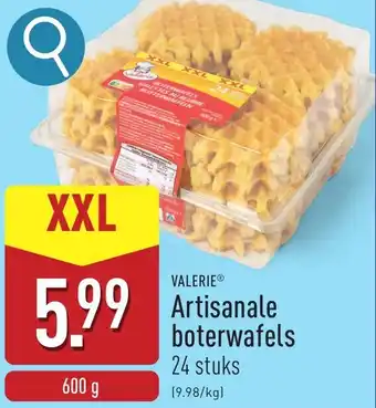 ALDI Valerie artisanale boterwafels aanbieding