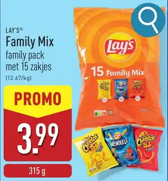 ALDI Lay's family Mix aanbieding