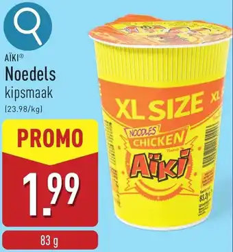 ALDI Aïki noedels kipsmaak aanbieding