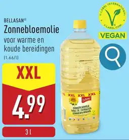 ALDI Bellasan zonnebloemolie aanbieding