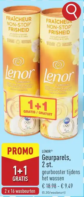 ALDI Lenor geurparels aanbieding