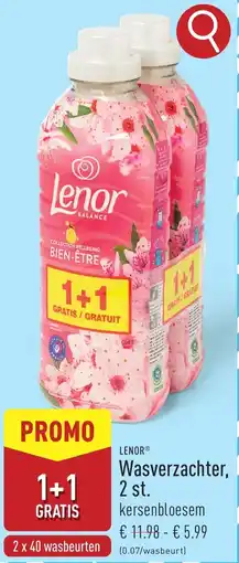 ALDI Lenor wasverzachter aanbieding