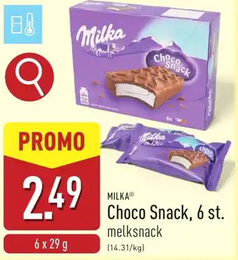 ALDI Milka choco snack aanbieding