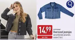 ALDI Up2fashion oversized jeansjas aanbieding