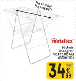 Cora Metaltex Séchoir Droogrek Rotterdam aanbieding