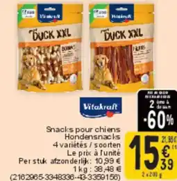 Cora Vitakraft snacks pour chiens hondensnacks aanbieding