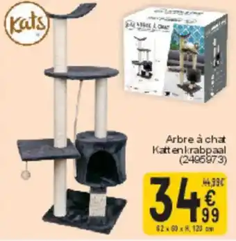 Cora Kats Arbre à chat Katt en krabpaal aanbieding