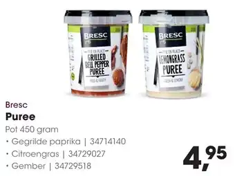 Hanos Bresc Puree aanbieding