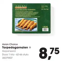 Hanos Asian choice torpedogarnalen aanbieding