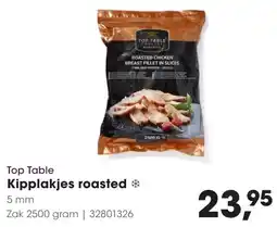 Hanos Top table kipplakjes roasted aanbieding