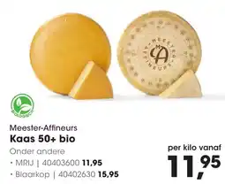 Hanos Meester-Affineurs Kaas 50+ bio aanbieding