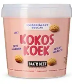 Hanos Bak'm Beet Kant-en-klaar beslag kokoskoek aanbieding