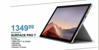 AUVA Microsoft Surface Pro 7 aanbieding