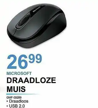 AUVA Microsoft Draadloze Muis aanbieding