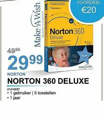 AUVA Norton 360 Deluxe aanbieding