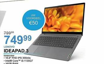 AUVA Lenovo Ideapad 3 aanbieding