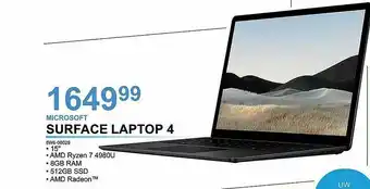 AUVA Microsoft Surface Laptop 4 aanbieding