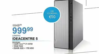AUVA Lenovo Ideacentre 5 aanbieding