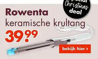 Rowenta Keramische Krultang