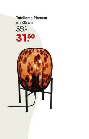 Kwantum Tafellamp Pherusa aanbieding
