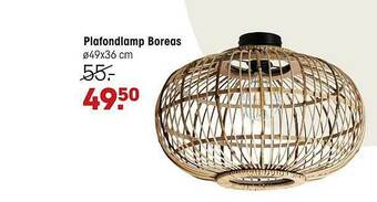 Kwantum Plafondlamp Boreas aanbieding