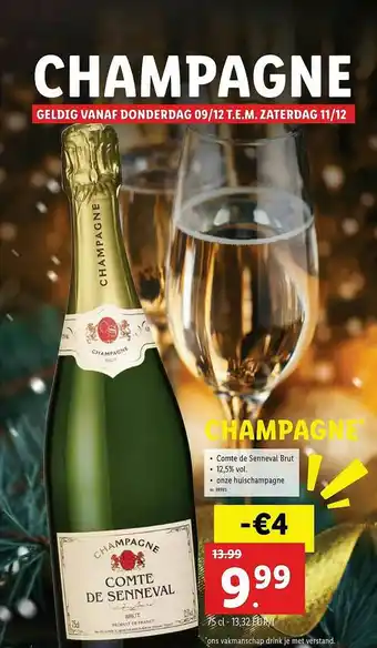 Lidl Champagne aanbieding
