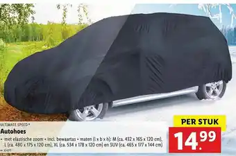Lidl Ultimate Speed Autohoes aanbieding