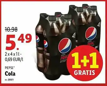 Lidl Pepsi Cola aanbieding