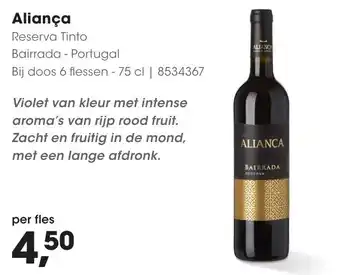 Hanos Aliança aanbieding