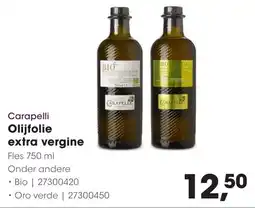 Hanos Carapelli Olijfolie Extra Vergine aanbieding