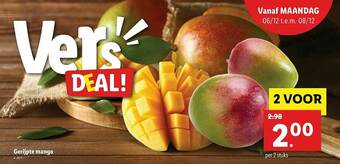 Lidl Gerijpte Mango aanbieding