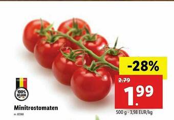 Lidl Minitrostomaten aanbieding