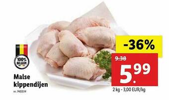 Lidl Malse Kippendijen aanbieding