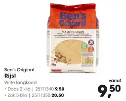 Hanos Ben's Original Rijst aanbieding