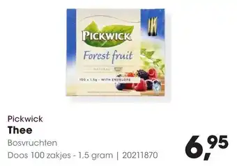 Hanos Pickwick Thee aanbieding