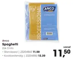 Hanos Anco Spaghetti aanbieding