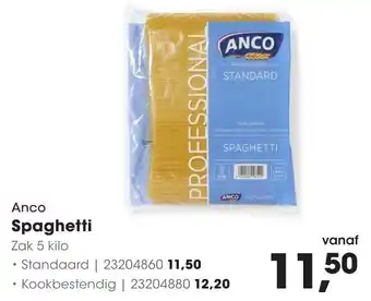 Hanos Anco Spaghetti aanbieding