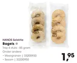 Hanos Hanos Selektie Bagels aanbieding