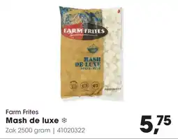 Hanos Farm Frites Mash de Luxe aanbieding