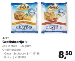 Hanos Aviko Gratintaartje aanbieding