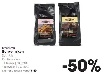 Hanos Steensma Banketmixen aanbieding