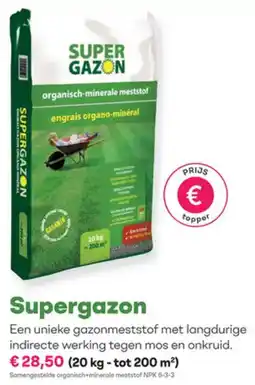 Multi bazar Supergazon aanbieding