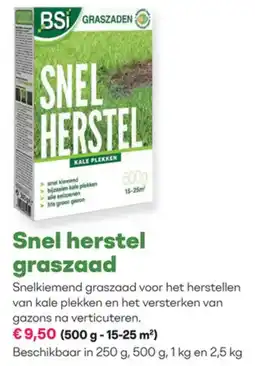 Multi bazar Snel Herstel Graszaad aanbieding