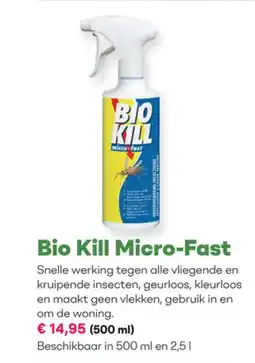 Multi bazar Bio Kill Micro-Fast aanbieding