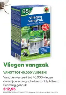 Multi bazar Vliegen vangzak aanbieding