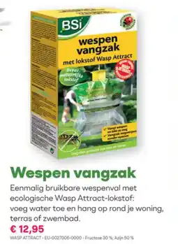 Multi bazar Wespen vangzak aanbieding